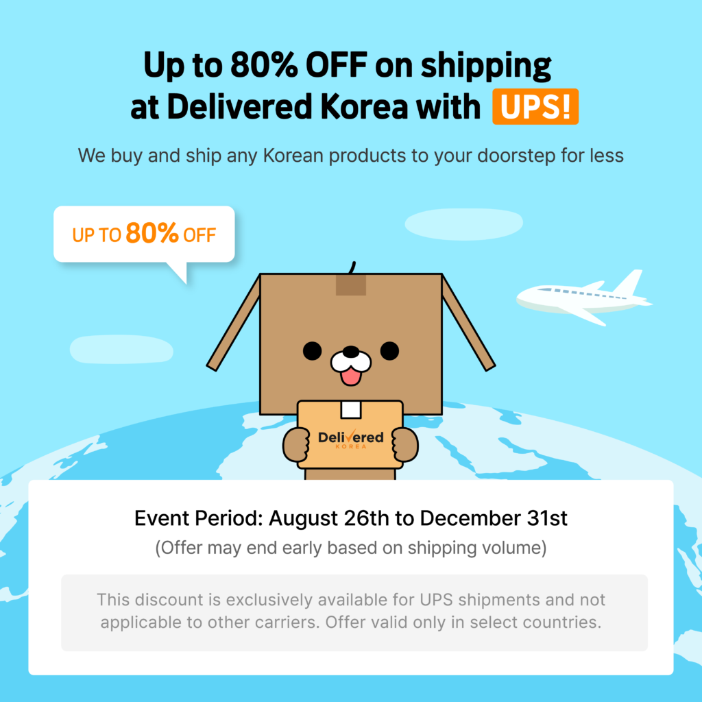 UP TO 80% OFF ON UPS_delivered korea